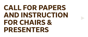 CALL FOR PAPERS AND INSTRAUCTION FOR CHAIRS & PRESENTAER